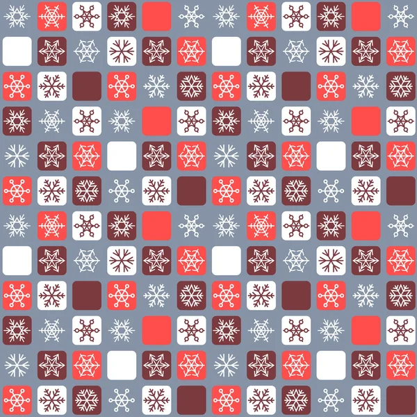 Julen sömlös mönster — Stock vektor