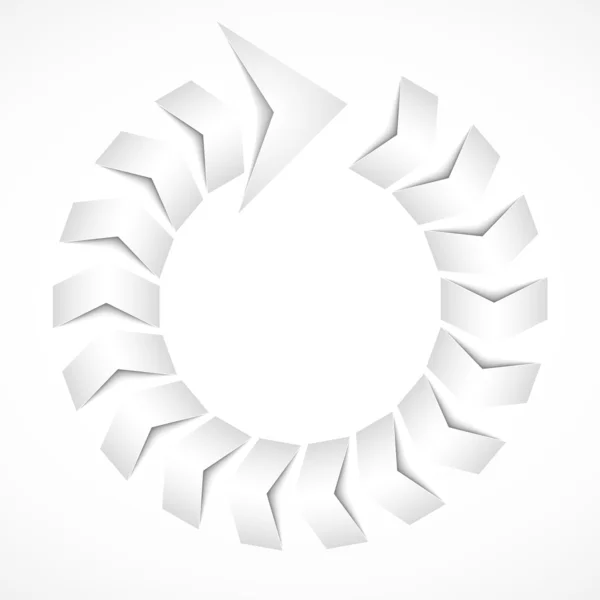 Concepto de flecha de ciclo — Archivo Imágenes Vectoriales