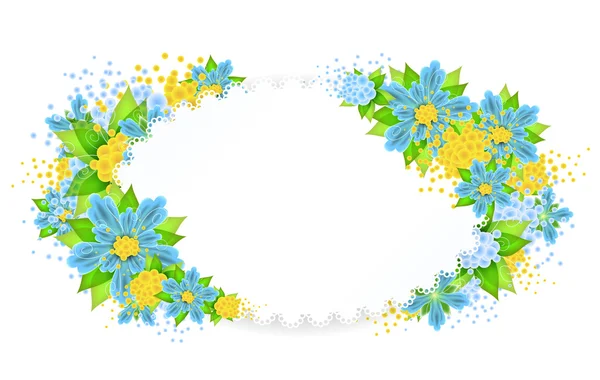 Floral background — Stock Vector