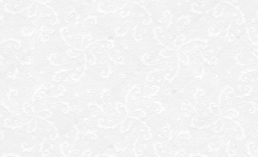 White floral background