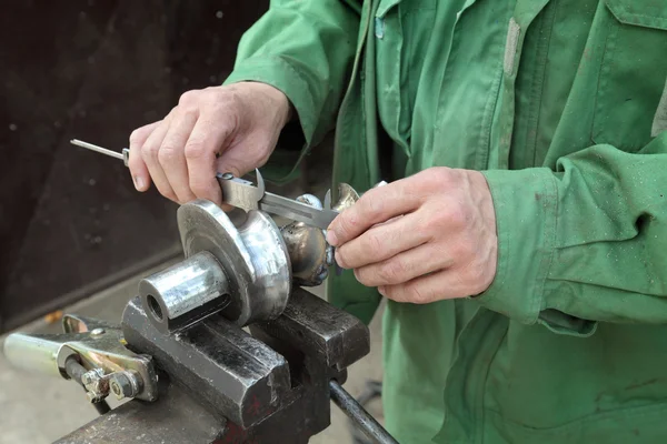 Metallverarbeitung — Stockfoto