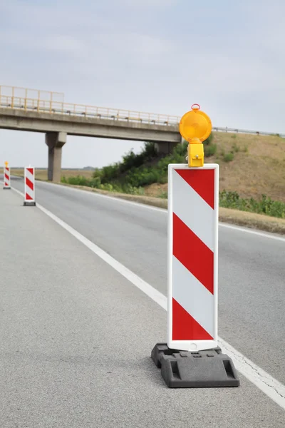 Wegwerkzaamheden — Stockfoto