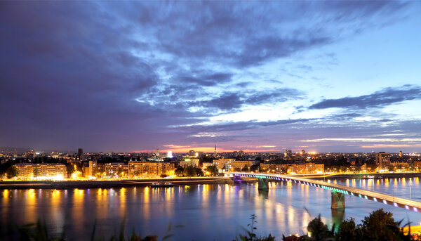 Novi Sad skyline