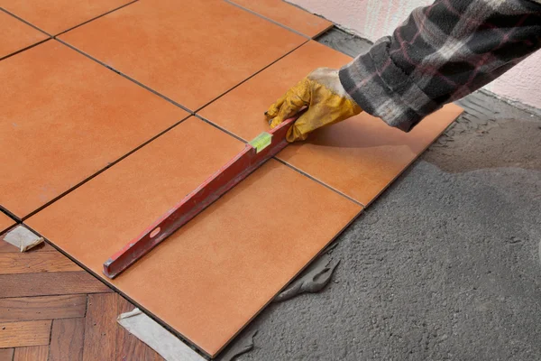 Home renovation, tiles — Stock Photo, Image