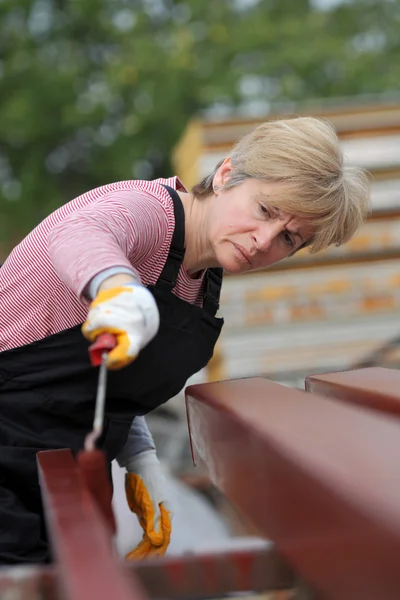 Female worker — Stock Photo, Image