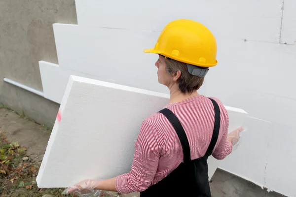 Styrofoam insulation — Stock Photo, Image