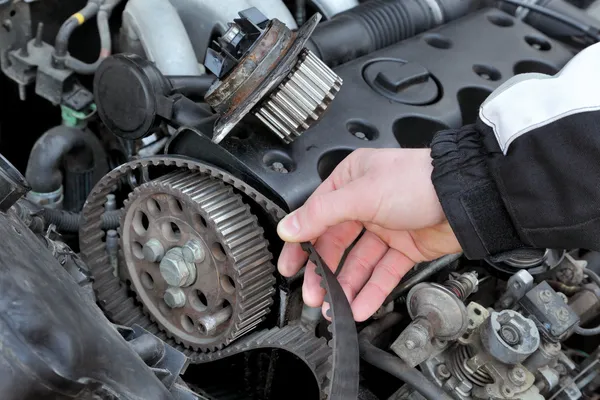 Car servicing — Stock Photo, Image