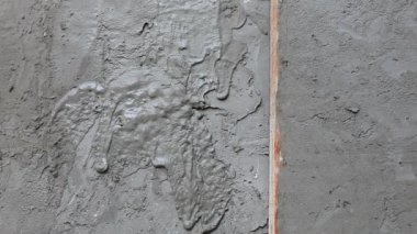 Yapma, çimento harç evin cephe