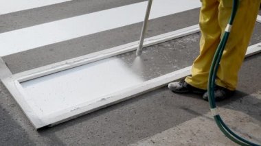 roadworks, sokak lines boyama
