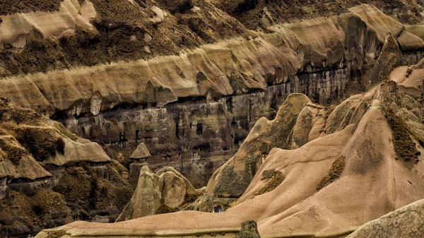 Kapadokya Anadolu Türkiye Goreme Ulusal Parkı Kapadokya Eşsiz Bir Jeolojik — Stok fotoğraf