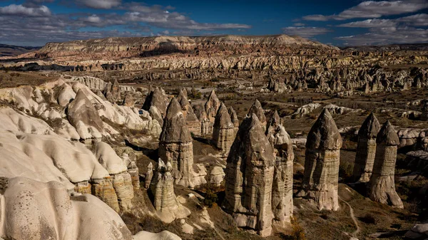 Cappadocië Anatolië Turkije Nationaal Park Goreme Een Unieke Geologische Formatie — Stockfoto