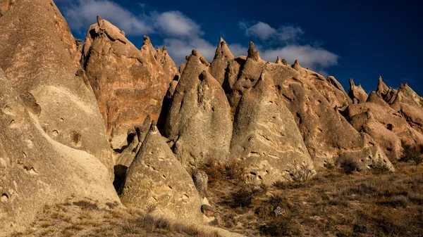 Capadocia Anatolia Turquía Parque Nacional Goreme Unas Formaciones Geológicas Únicas — Foto de Stock