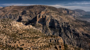 Boğa (Toros) Dağları, Türkiye. Güzel manzara.