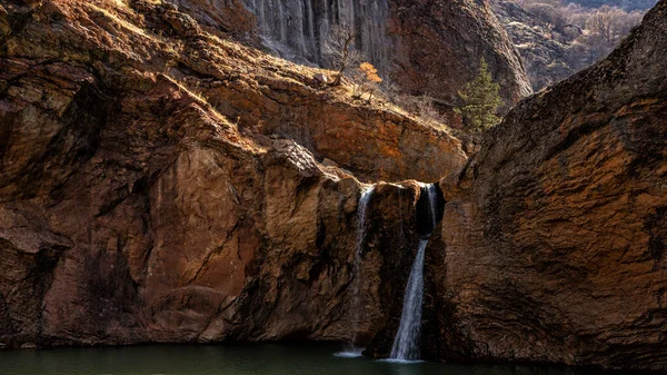 Cachoeira Cetmi Montanhas Taurus Turquia — Fotografia de Stock