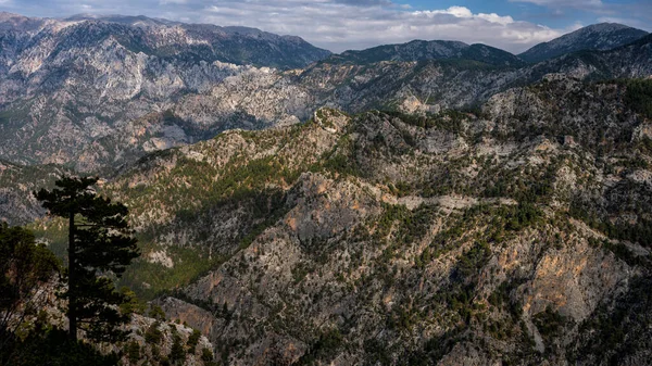 Montagne Del Toro Toros Turchia Bellissimo Paesaggio Con Vista — Foto Stock