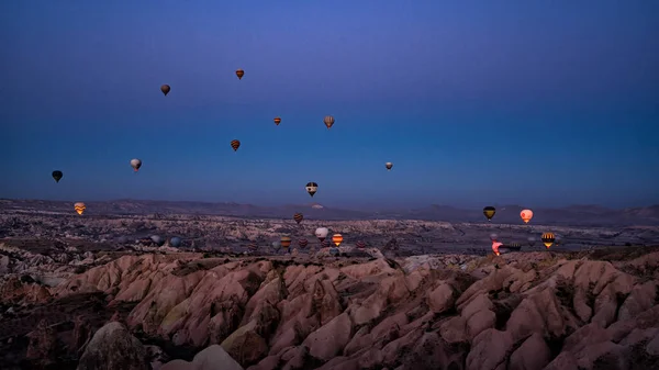 Goreme Cappadocia Turquía Noviembre 2021 Gran Atracción Turística Capadocia Vuelo —  Fotos de Stock