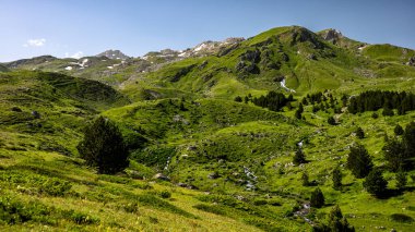 Korab Dağları. Korab-Koritnik Doğa Parkı. Arnavutluk