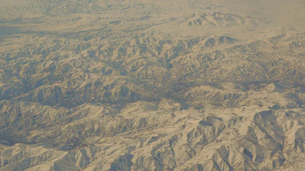 Prachtige Besneeuwde Bergen Vanuit Vogelperspectief Het Zagros Gebergte Iran — Stockfoto