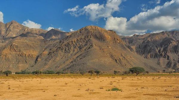 Fantastic Mountain Landscape Jibal Hajar Moutains Musandam Oman — ストック写真