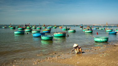 Mui Ne Balıkçılık Köyü, Vietnam, 11 Aralık 2019.
