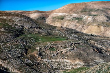 Moab Platosu manzarası, Ürdün.