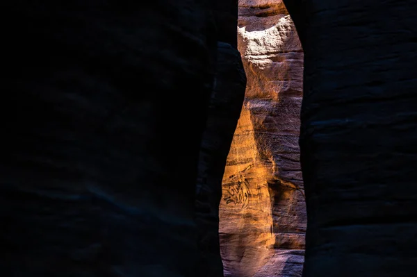 Increíbles Formaciones Rocosas Wadi Numeira Jordania —  Fotos de Stock