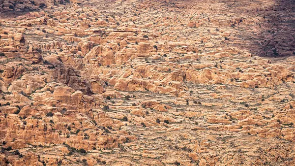 Fantastiskt Ökenlandskap Wadi Ghuweir Jordanien — Stockfoto