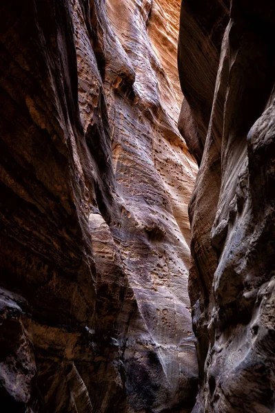 Krajobraz Kanionu Wadi Ghuweir Jordania — Zdjęcie stockowe