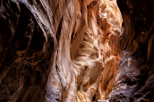 Krajobraz Kanionu Wadi Ghuweir Jordania — Zdjęcie stockowe