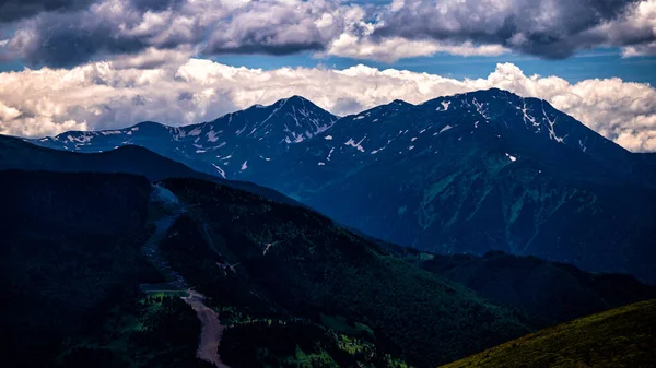 Mount Pietrosul Rodnei Highest Peak Rodnei Mountains Carpathians Romania — Stock Photo, Image