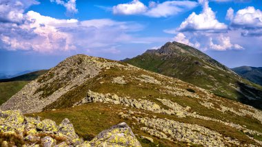 Mt. Dumbier, Low Tatras National Park, Carpathians, Slovakia. Summer mountain landscape.