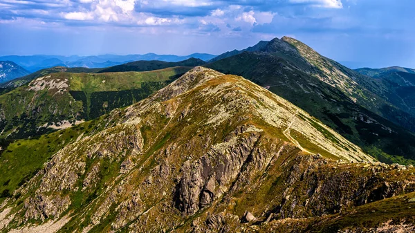 Dumbier Low Tatras National Park Carpathians Slovakia Summer Mountain Landscape — Stockfoto