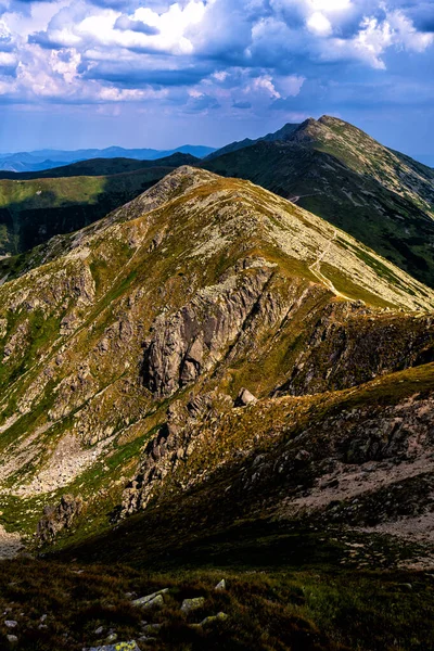 Dumbier Low Tatras National Park Carpathians Slovakia Summer Mountain Landscape — Zdjęcie stockowe