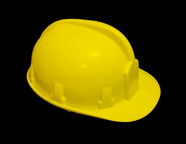 Casco de construcción amarillo — Foto de Stock