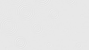 Düşen damla dalgalarıyla canlandırılmış beyaz sıvı yüzey