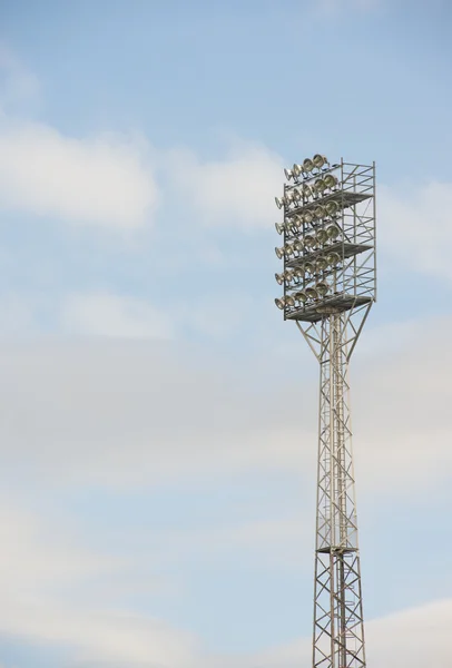 Schijnwerpers op Topsporthal — Stockfoto