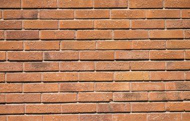 Bina dış kırmızı tuğla duvar ile