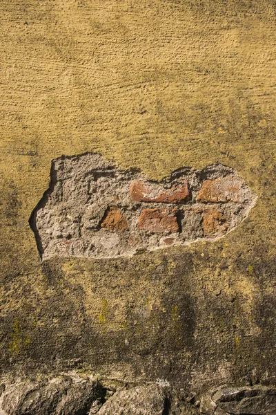 Wall of old building with grungy detail — Stock Photo, Image