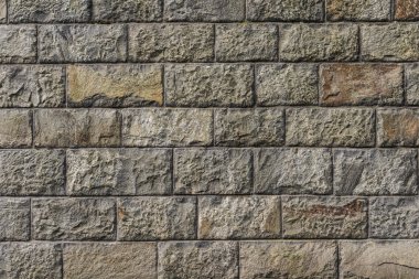 katı blok taş duvar