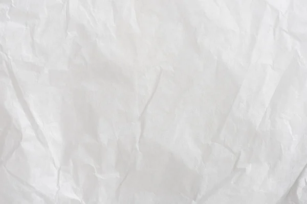 Empty crumpled white paper — Stock Photo, Image