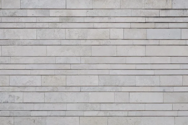 Modern new wall of limestone