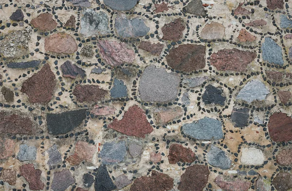 Granit taş duvar doku arka plan — Stok fotoğraf