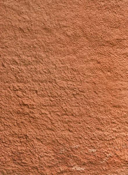 Texture du mur plâtré rugueux rouge — Photo