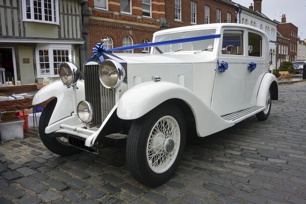 White Rolls Royce — Stock Photo, Image