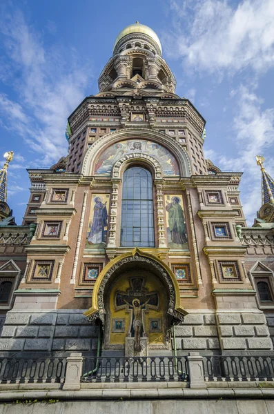 Iglesia del Capullo derramado, San Petersburgo, Rusia — Foto de Stock