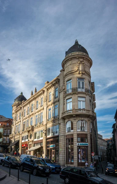 Ornamentale Architektur Der Stadt Porto Portugal — Stockfoto