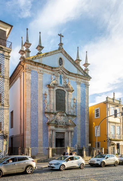 Igreja Paroquial São Nicolau Cidade Porto Portugal — Fotografia de Stock