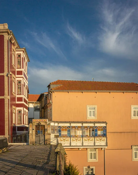 Αρχαία Κτίρια Στην Πόλη Του Πόρτο Πορτογαλία — Φωτογραφία Αρχείου