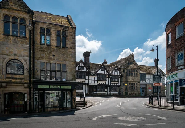 Street View Town East Grinstead West Sussex — Stockfoto