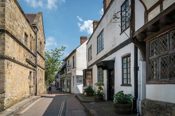 Street View Town East Grinstead West Sussex — Foto Stock